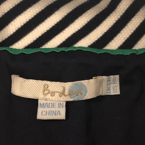 Boden Striped Sixties Ponte dress. Size 8. - Picture 6 of 12